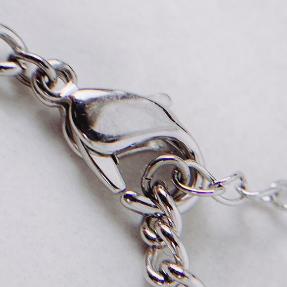 Atelier Swarovski Jean Paul Gaultier Crystal Pendant Necklace Silver Tone Modern - Picture 11 of 15